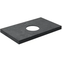 Столешница 80 см темно-серый матовый для накладных раковин Kerama Marazzi Canaletto Роверелла CN80.DL501320R