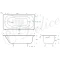 Ванна чугунная Delice Haiti Luxe DLR230639-AS 180x80 см, с антискользящим покрытием, белый - 2