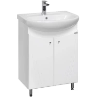 Тумба белый глянец 61 см Акватон Минима 1A104201MN010