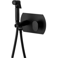 Гигиенический душ Remer Infinity I60NO со смесителем, черный матовый