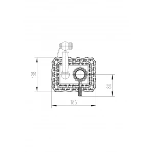 Изображение товара гигиенический душ milacio vitoria mc.800.bbr со смесителем, черная бронза