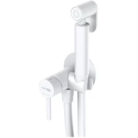 Гигиенический душ WasserKRAFT A70538 со смесителем, белый матовый