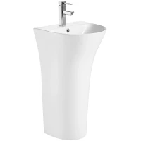 Раковина Ceruttispa Simona CT7832 48x42 см, напольная, белый