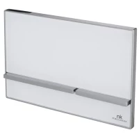 Кнопка смыва Noken Smart Line Crystal N386000011 для инсталляции, белый/хром