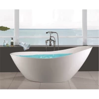 Акриловая ванна Esbano London 180x80 см, отдельностоящая, белый