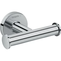 Крючок Hansgrohe Logis Universal 41725000 двойной, для ванны, хром