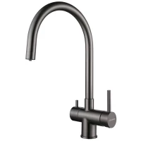 Смеситель для кухни с подключением к фильтру Paulmark Heller HE213218-GM