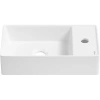 Раковина Wellsee WC Area 321801000 41x23 см L, рукомойник, белый