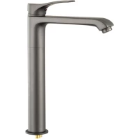 Смеситель для раковины Frap F1075-219 оружейная сталь