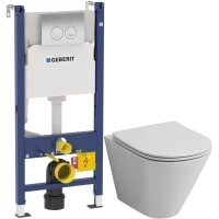 Комплект подвесной унитаз Grossman GR-4477S + система инсталляции Geberit 458.124.21.1