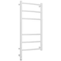 Полотенцесушитель электрический 800x400 белый глянец МЭМ левый Сунержа Галант 3.0 12-5800-8040