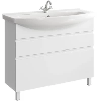 Тумба под раковину Aqwella Rodos ROD01102N 101,6 см, напольная, белый