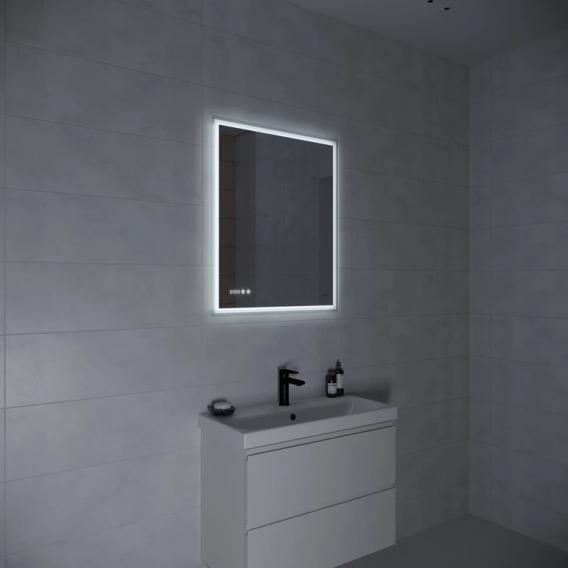 Зеркало 70x85 см Cersanit Design Pro LU-LED080*70-p-Os