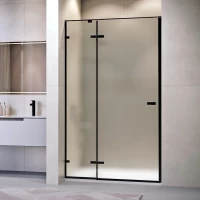 Душевая дверь RGW SV-004B Stilvoll 353200412-24 120 см, профиль черный матовый, стекло матовое