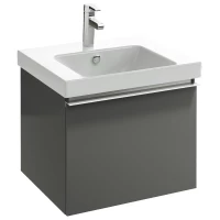 Тумба серый антрацит глянец 57 см Jacob Delafon Odeon Up EB877-442