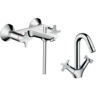 Комплект смесителей Hansgrohe Logis Classic 71240000 + 71270000