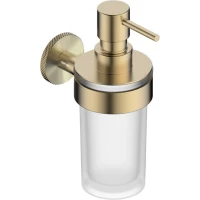 Дозатор для жидкого мыла Abber Pol 316 AA195A9BG настенный, золотой матовый