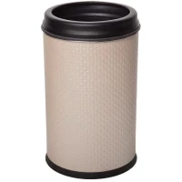 Мусорное ведро, бежевый черный точки Camelos 08PL-B