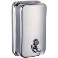 Диспенсер для жидкого мыла D-Lin D201102 800 мл, хром 