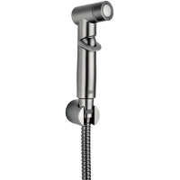 Гигиенический душ Lemark LM8088GM с держателем, шлангом, графит матовый