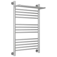 Полотенцесушитель водяной 800x500 сатин Сунержа Богема с полкой+ 071-0223-8050