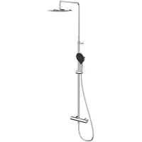 Душевая система Whitecross Y Y1254TOPCR 300 мм, с термостатом, хром