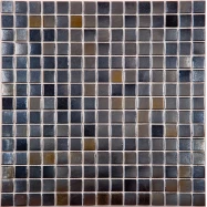 Стеклянная плитка мозаика 20LK02 стекло (сетка)(2,0*2,0*4)32,7*32,7