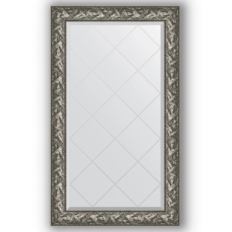 Зеркало 79x133 см византия серебро Evoform Exclusive-G BY 4243