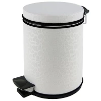 Мусорное ведро 3л, белый карбон Camelos 03FWC-10-9