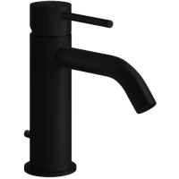 Смеситель для раковины Gessi Gessi316 54001#299 с донным клапаном, черный матовый