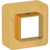 Накладка маскировочная 27x27 мм Сунержа 03-1030-0002 золотой