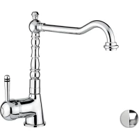 Смеситель для кухни Emmevi Laguna 40516/BC хром/белый