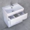 Комплект мебели белый 50 см Jorno Moduo Slim Mod.01.50/P/W + P-UM-MOD5OSL/1 + Mod.03.50/W - 2