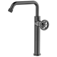 Смеситель для раковины IDDIS Grange GRAGMR1i01 графит матовый