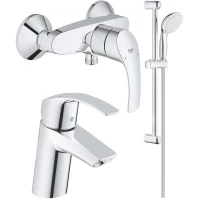 Комплект смесителей Grohe Eurosmart New 33555002 + 32467002 + 27924001