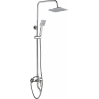 Душевая система Boch Mann Eco Quadro BM7226 200 мм, со смесителем, хром