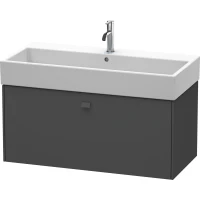 Тумба графит матовый 98,4 см Duravit Brioso  BR405604949