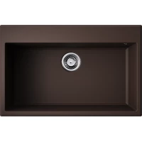 Кухонная мойка Omoikiri Tetogranit Tedori 79-DC 4993952 79x51 см, темный шоколад