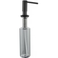 Дозатор для жидкого мыла Grocenberg AC0031BG встраиваемый, для кухни, графит