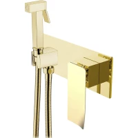 Гигиенический душ Boheme Q 147-GG.2 со смесителем, золотой