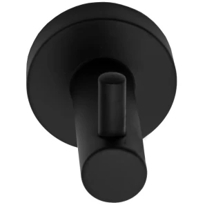 Изображение товара крючок rea rea-77023 для ванны, черный матовый