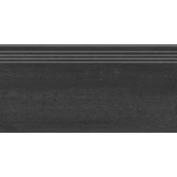 Ступень Kerama Marazzi Про Дабл черный обрезной 30х60х0,9 30x60