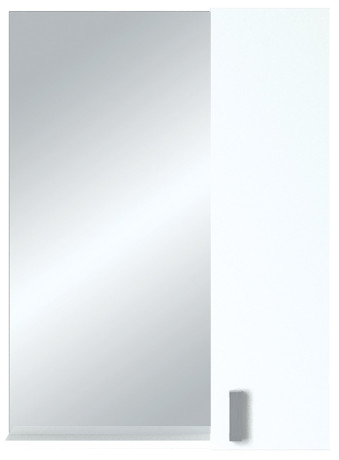 Зеркальный шкаф 60х86,6 см белый глянец 1Marka Вита У26206