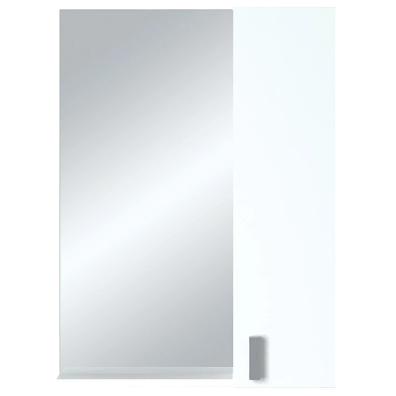 Зеркальный шкаф 60x86,6 см белый глянец 1Marka Вита У26206