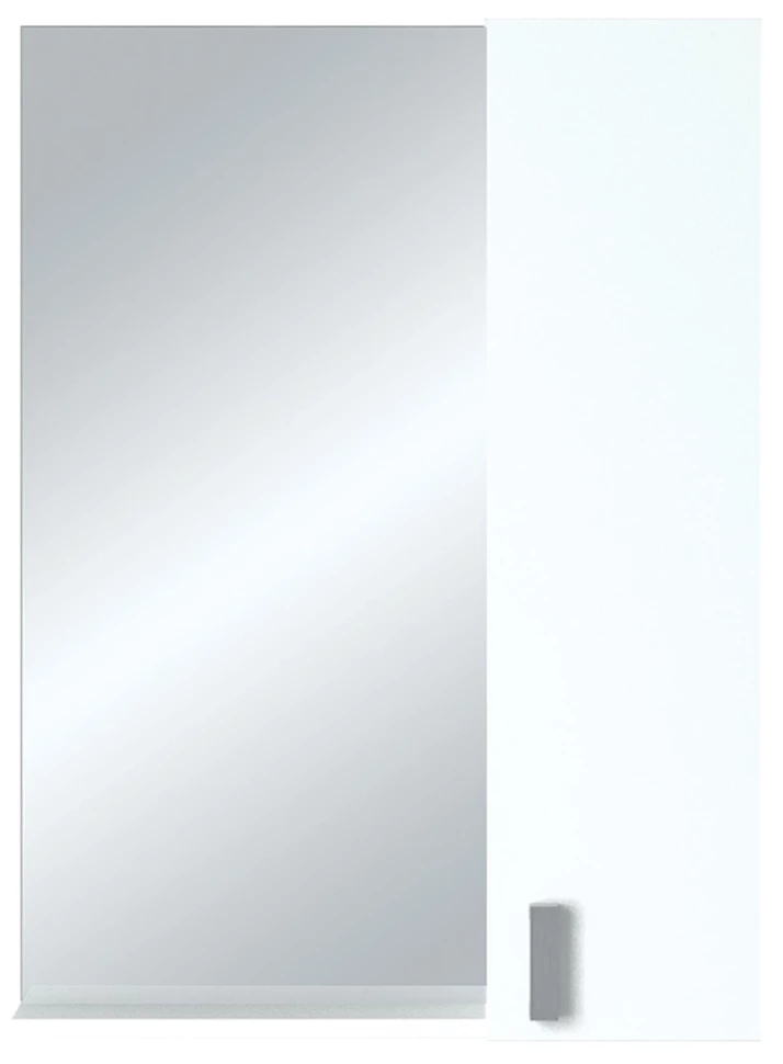 Зеркальный шкаф 60x86,6 см белый глянец 1Marka Вита У26206 шкаф 1marka