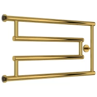 Полотенцесушитель водяной 320x650 золотой Сунержа High-Tech+ model 