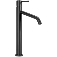 Смеситель для раковины Rea Level REA-B2047 без донного клапана, черный матовый