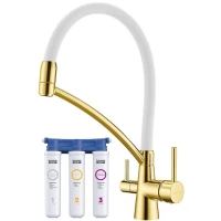 Смеситель для кухни с фильтром Paulmark Siegen SI213111-GW + H851P00