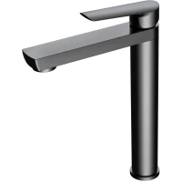 Смеситель для раковины Esko Lagos LG25GM оружейная сталь матовый