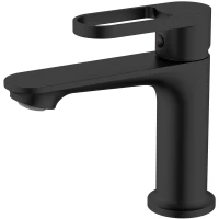 Смеситель для раковины Voda Harbor HR26MB черный матовый